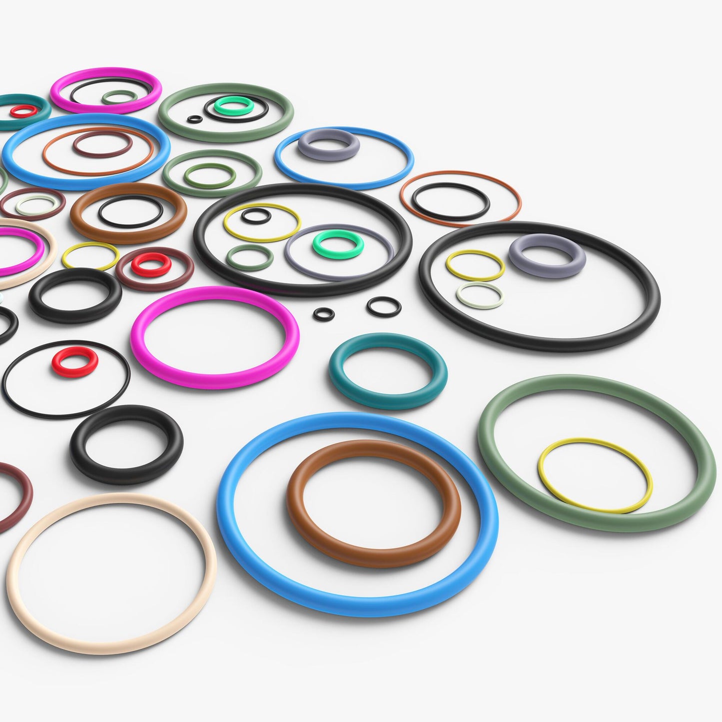 VMQ Silicone Rubber Seal Ring Series